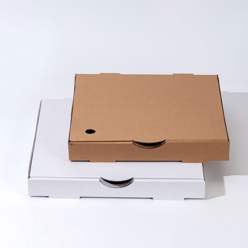 Hullámosított papírpizza doboz