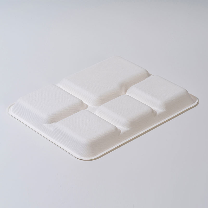 Sugarcane Pulp Compartment Tray